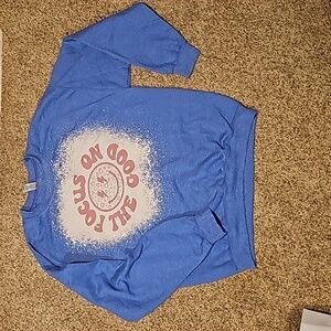 Hand-made sublimation crew neck